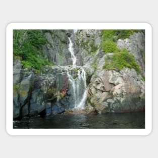 Saguenay River Waterfall Sticker